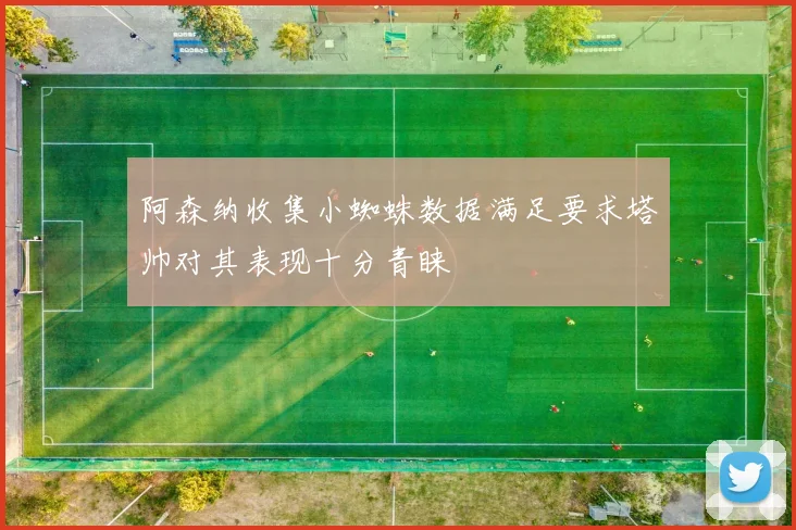 阿森纳收集小蜘蛛数据满足要求塔帅对其表现十分青睐