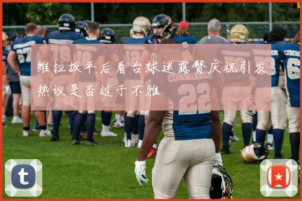 维拉扳平后看台球迷露臀庆祝引发热议是否过于不雅
